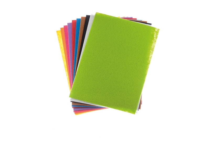 Filc A4 2mm mix kolor 10szt. Brewis